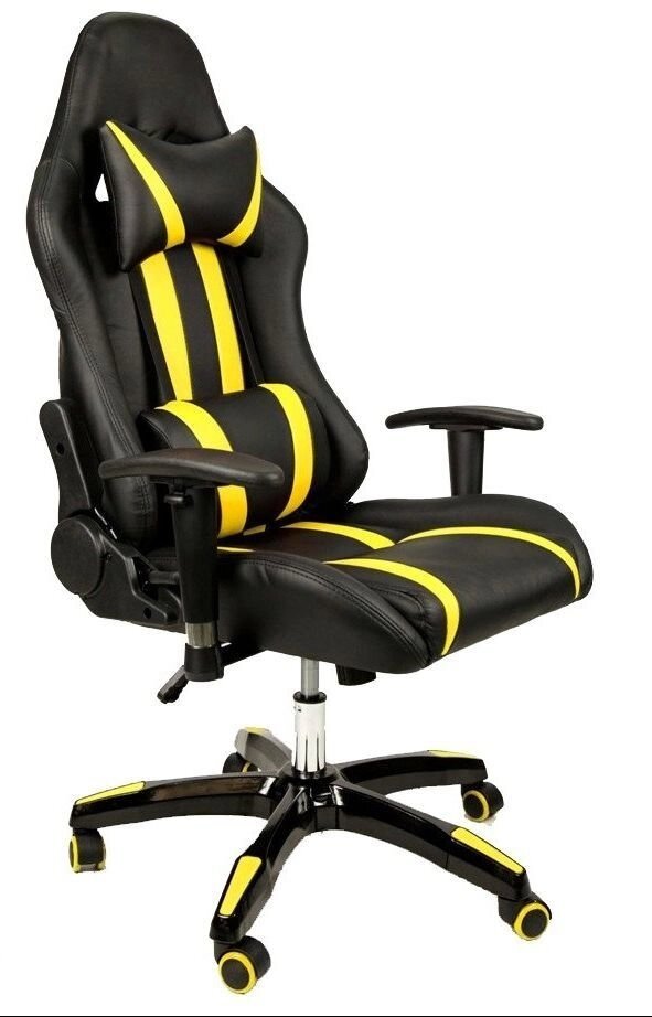 Офисное кресло CALVIANO RACE WRC yellow от компании Интернет-магазин «Hutki. by» - фото 1