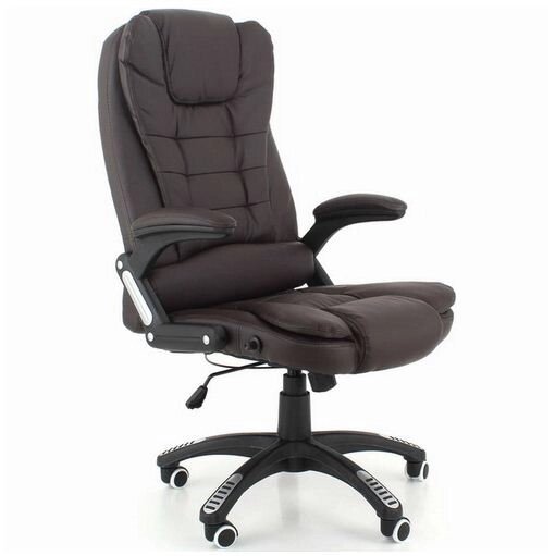 Офисное кресло CALVIANO Veroni с массажем (темный шоколад) 355 от компании Интернет-магазин «Hutki. by» - фото 1