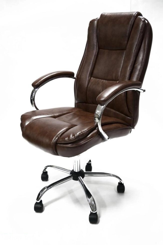 Офисное кресло CALVIANO Vito коричневое от компании Интернет-магазин «Hutki. by» - фото 1