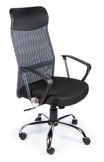 Офисное кресло Calviano Xenos II black gray от компании Интернет-магазин «Hutki. by» - фото 1