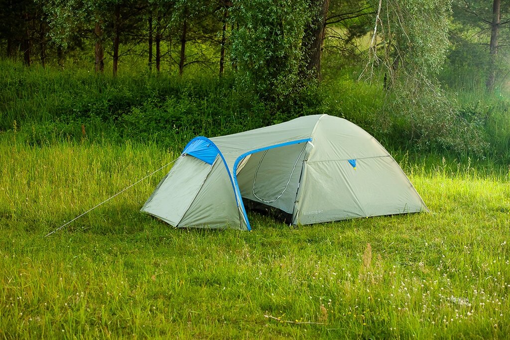 Палатка ACAMPER MONSUN gray 3-местная 3000 мм/ст от компании Интернет-магазин «Hutki. by» - фото 1