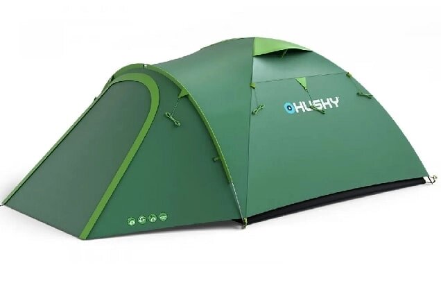 Палатка Husky Bizon 3 Plus green от компании Интернет-магазин «Hutki. by» - фото 1