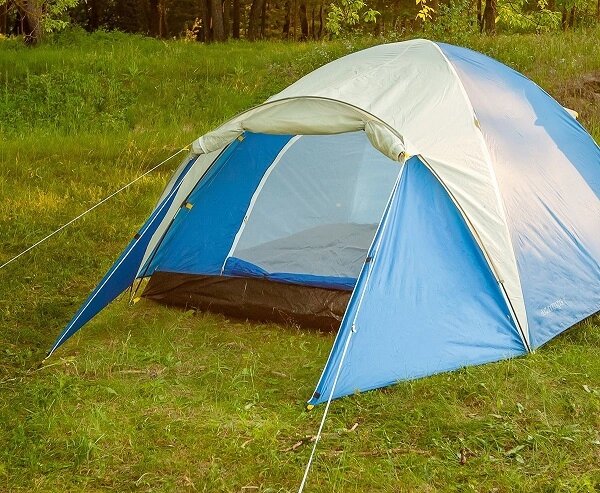 Палатка туристическая ACAMPER ACCO 3-местная 3000 мм/ст blue от компании Интернет-магазин «Hutki. by» - фото 1