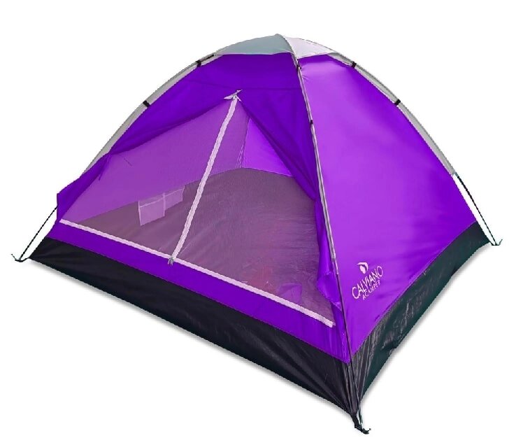 Палатка туристическая ACAMPER Domepack 2-х местная 2500 мм purple от компании Интернет-магазин «Hutki. by» - фото 1