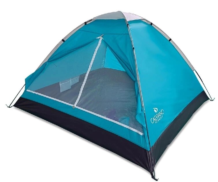 Палатка туристическая ACAMPER Domepack 2-х местная 2500 мм turquoise от компании Интернет-магазин «Hutki. by» - фото 1