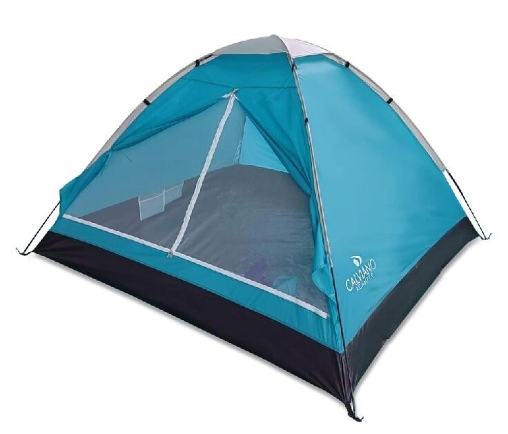 Палатка туристическая ACAMPER Domepack 4-х местная 2500 мм turquoise от компании Интернет-магазин «Hutki. by» - фото 1