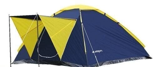 Палатка туристическая Acamper MONODOME 4 blue от компании Интернет-магазин «Hutki. by» - фото 1