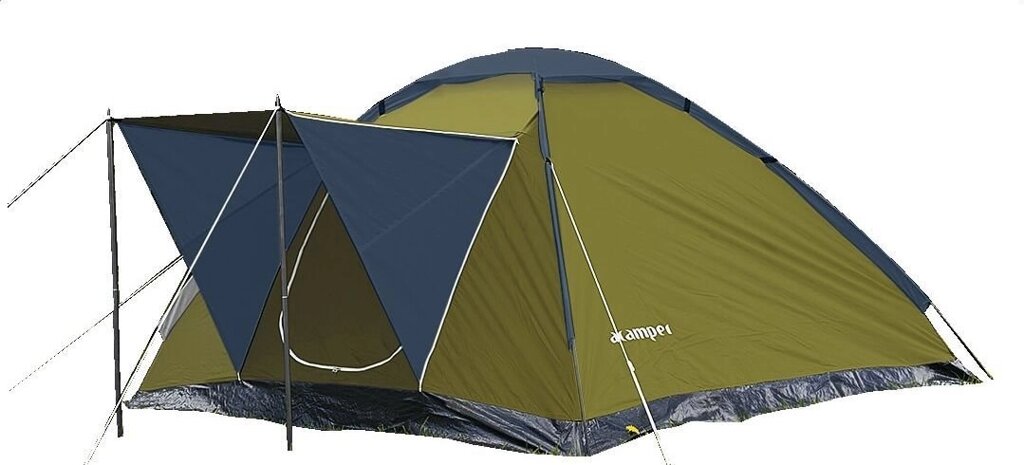 Палатка туристическая Acamper MONODOME 4 green от компании Интернет-магазин «Hutki. by» - фото 1