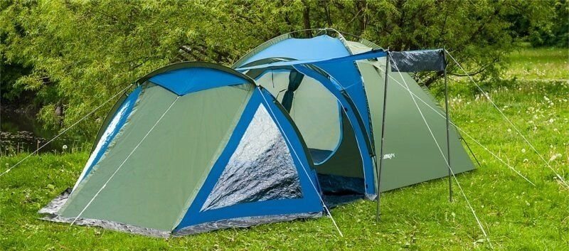 Палатка туристическая Acamper SOLITER 4-х местная 3000 мм/ст от компании Интернет-магазин «Hutki. by» - фото 1