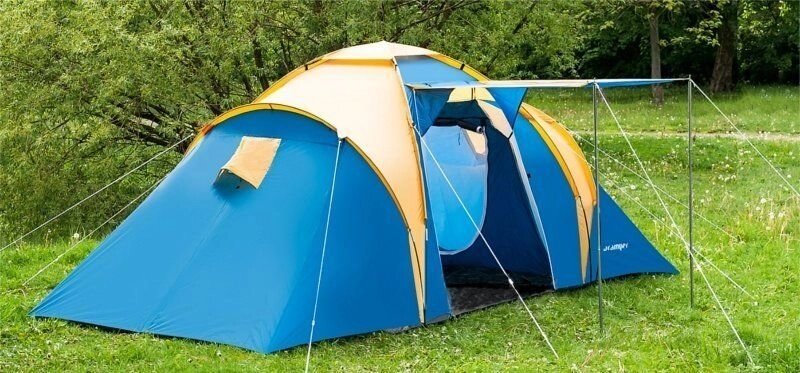 Палатка туристическая Acamper SONATA 4-х местная 3000 мм/ст от компании Интернет-магазин «Hutki. by» - фото 1