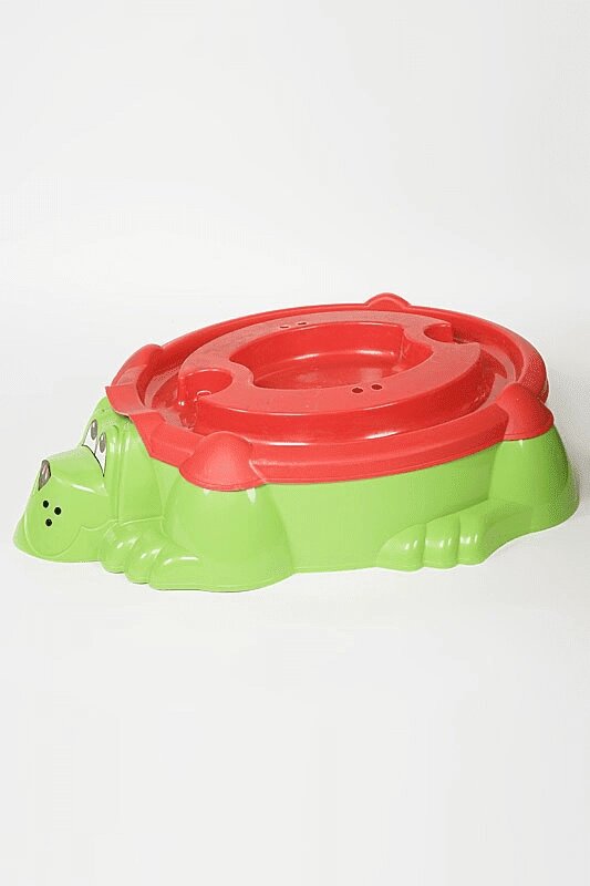 Песочница-бассейн Собачка с крышкой 432 для дачи от компании Интернет-магазин «Hutki. by» - фото 1
