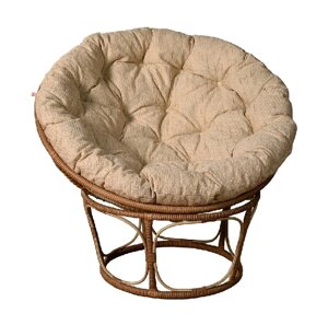 Кресло из искусственного ротанга Papasan бамбук