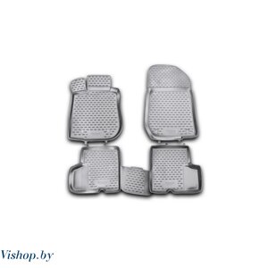 Коврики полиуретановые в салон 3D RENAULT Logan Черные