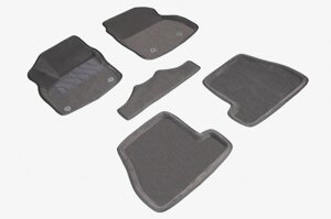 Коврики салона 3D ВОРС Ford Galaxy 2006-2015 Серые