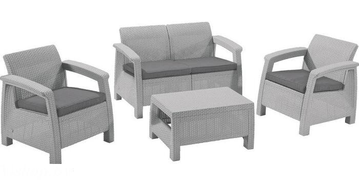 Набор уличной мебели С ORFU II SET-GRY933-std серый - акции