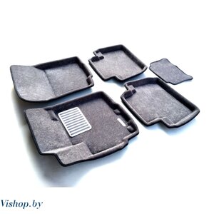 Коврики салона 3D PEUGEOT 4007 Original Lux Черные