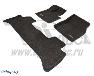 Коврики салона текст. Toyota Highlander LINER 3D Lux