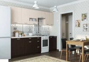 Кухонный гарнитур SV-мебель Розалия 1,7 Дуб венге/Дуб млечный