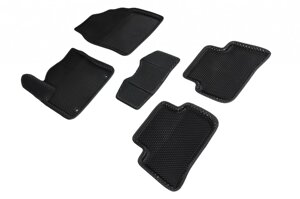 Коврики салона EVA 3D ромб для Toyota CH-R 4WD 2016-2019 Черные