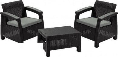 Комплект мебели Corfu Weekend Set (2 кресла+столик) - характеристики