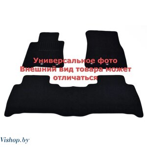 Коврики салона для CITROEN BERLINGO 2008 Черные