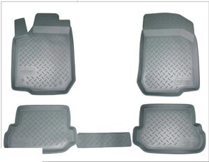 Коврики салона для Ford Ranger Double Cab серый