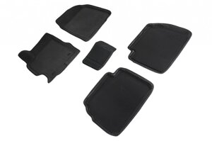 Коврики салона EVA 3D соты для Mazda 6 2008-2012 Черные