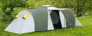 Палатка туристическая Acamper NADIR 6-местная 3000 мм/ст green