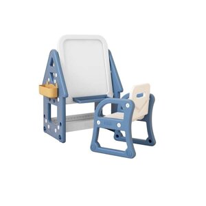Доска для рисования+стульчик PS-061-B синий