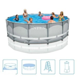 Бассейн каркасный Intex Prism Frame 427x107 см набор 26720NP