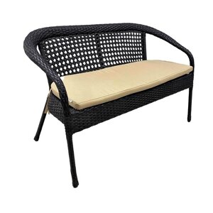 Садовый диван 2-х местный DECO шоколад