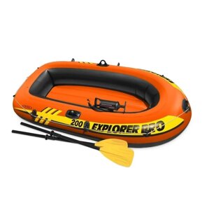 Надувная лодка Intex Explorer Pro 200 196x102x33 см 58356NP 6+
