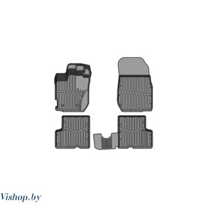 Коврики в салон 3D PREMIUM для Renault Kaptur Черные