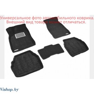 Коврики салона текстильные 3D для VOLVO S-60 Черные