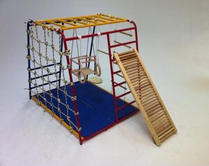 Детский игровой комплекс Вертикаль Веселый малыш в комплекте с роликовой доской