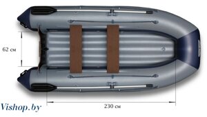 Надувная лодка Флагман 330U