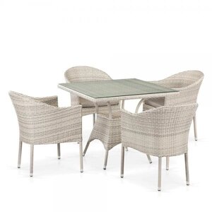 Комплект мебели T190B/Y350A-W85-90x90 Latte 4Pcs