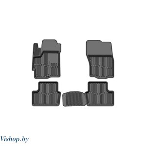 Коврики резиновые в салон 3D PREMIUM для Citroen C4 Aircross