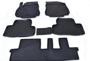 Коврики резиновые с бортиком для Opel Zafira
