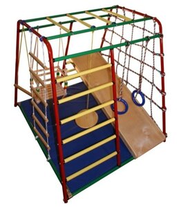 Детский игровой комплекс Вертикаль Веселый малыш фанерный борт