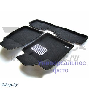 Коврики салона 3D euro-std CITROEN C4 AirCross Original Lux Черные