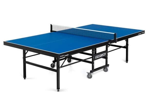 Теннисный стол без сетки START LINE Leader blue - распродажа