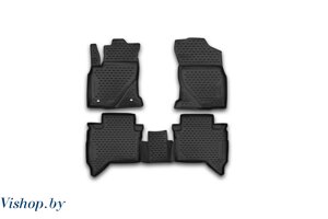 Коврики в салон TOYOTA Hilux 4 шт. черный