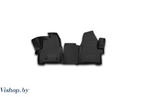 Коврики салона для Ford Transit Custom, (1+2 seats)