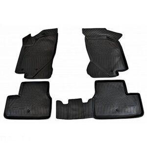 Коврики салона для VAZ 2190 Granta 3D Черные