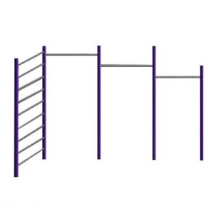 Лестница-турник разноуровневый Вертикаль