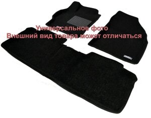 Коврики салона текст. Chevrolet Tahoe IV 2015-> Bench Seating LINER 3D Lux с бортиком бежевые
