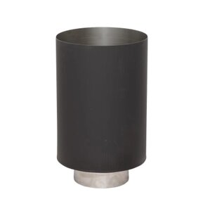 Стакан LAVA конструкционная сталь 0,7мм/нерж1мм, черный Д120/200