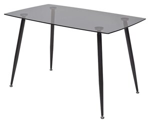 Стол обеденный Mebelart RONDO 120 серый дымчатый/серый
