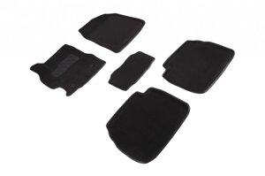 Коврики салона 3D ВОРС Mazda 6 2008-2013 Черные